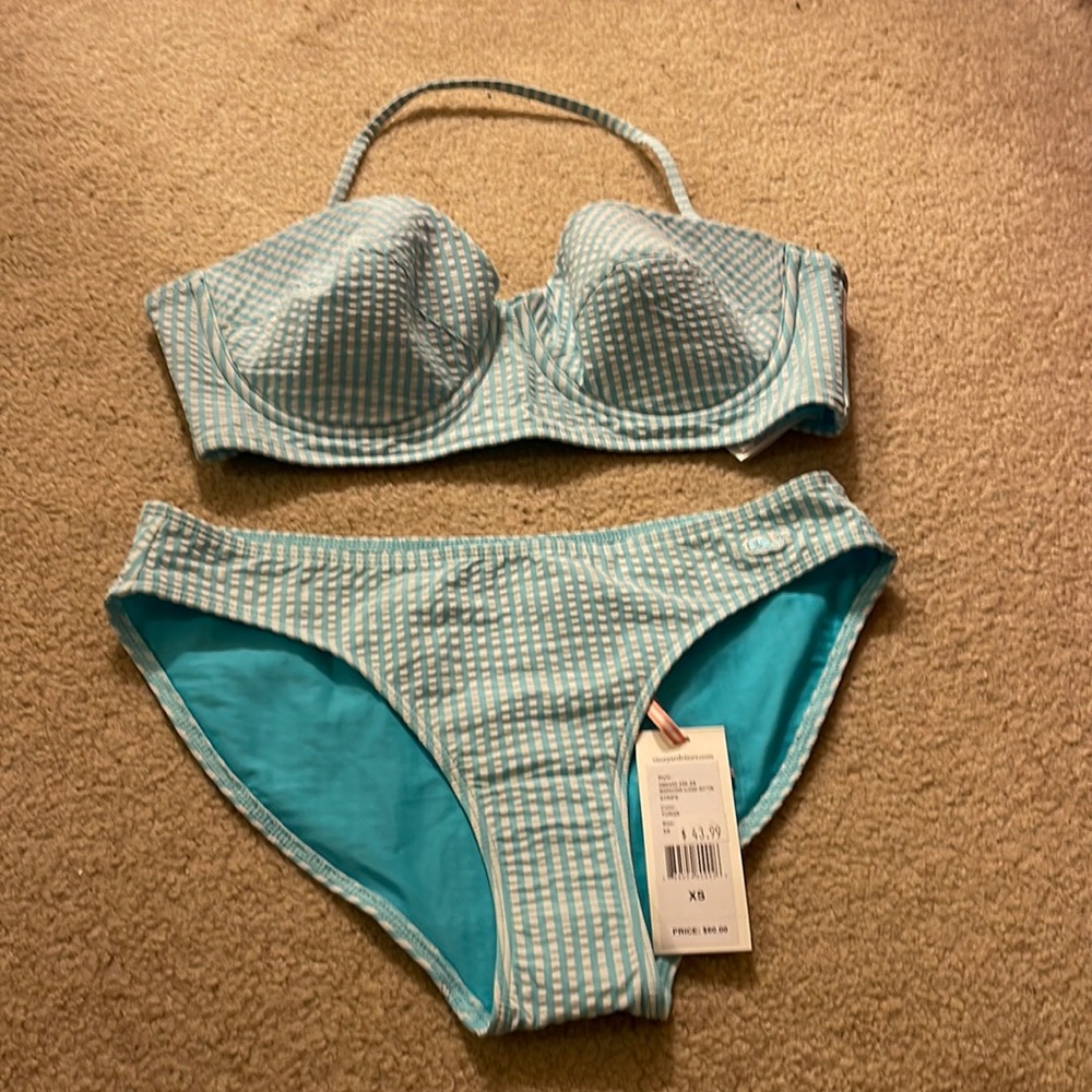 Vineyard Vines Bikini Top Size Small Bottom XS